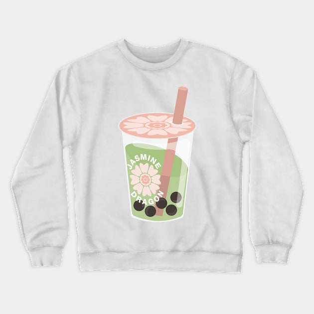 The Jasmine Dragon Bobba Crewneck Sweatshirt by erikamverge